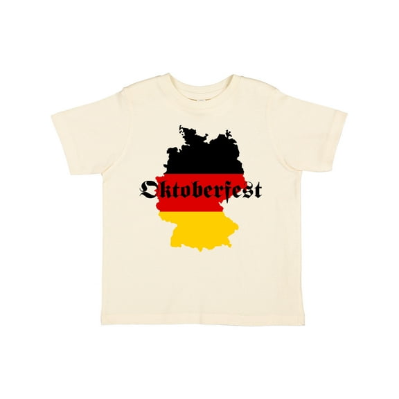 Inktastic Oktoberfest Germany Map Flag Boys or Girls Toddler T-Shirt
