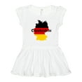 thumbnail image 1 of Inktastic Oktoberfest Germany Map Flag Girls Toddler Dress, 1 of 5