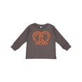 thumbnail image 1 of Inktastic Oktoberfest Pretzel Boys or Girls Long Sleeve Toddler T-Shirt, 1 of 5