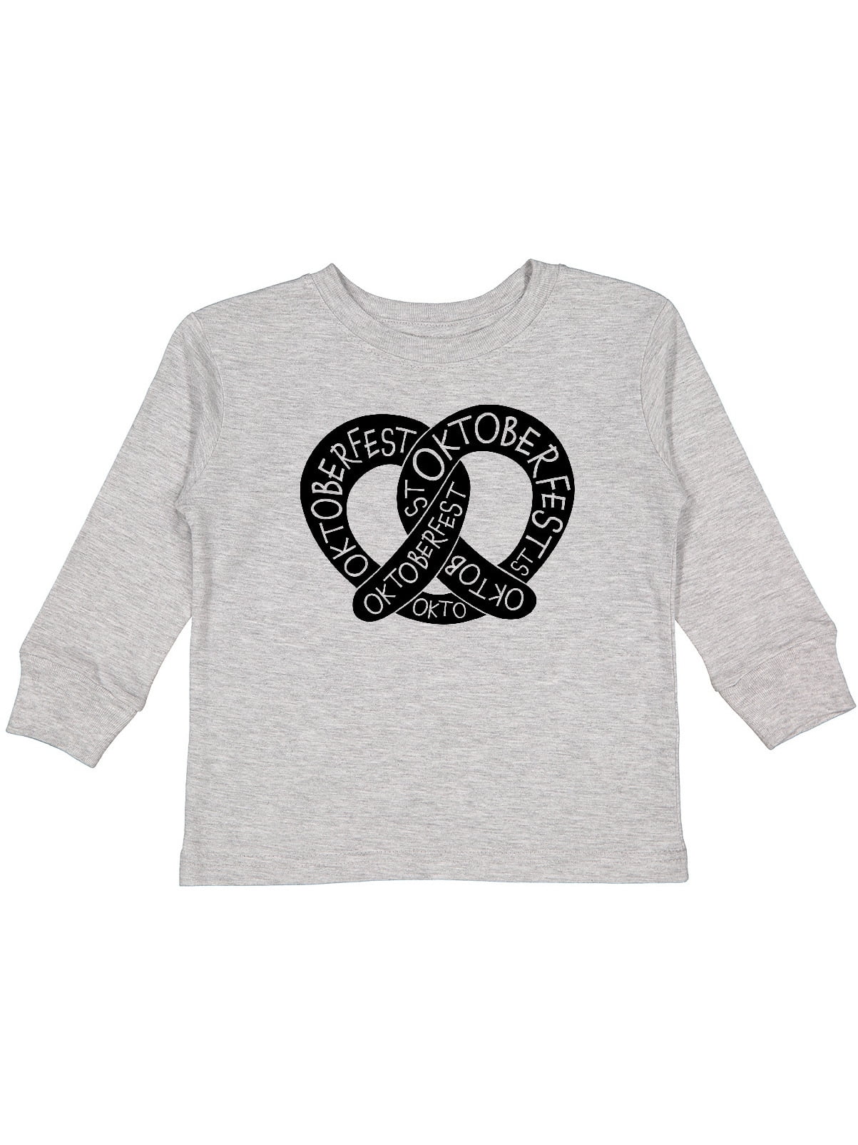 Inktastic Oktoberfest Pretzel Boys or Girls Long Sleeve Toddler TShirt