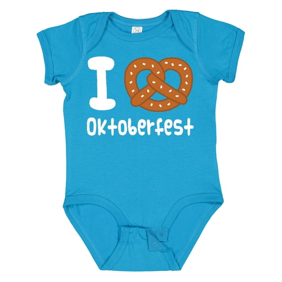 Inktastic Oktoberfest Pretzel Fun Holiday Boys or Girls Baby Bodysuit