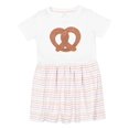 thumbnail image 1 of Inktastic Oktoberfest Pretzel Girls Toddler Dress, 1 of 5