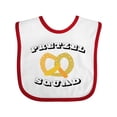 thumbnail image 1 of Inktastic Oktoberfest Pretzel Squad Boys or Girls Baby Bib, 1 of 4