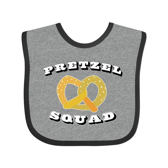 Inktastic Oktoberfest Pretzel Squad Boys or Girls Baby Bib