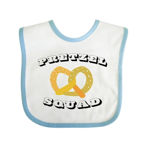 Inktastic Oktoberfest Pretzel Squad Boys or Girls Baby Bib