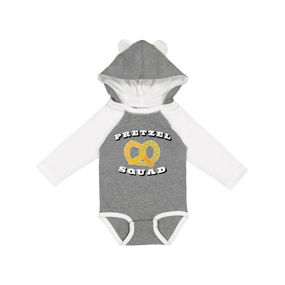 Inktastic Oktoberfest Pretzel Squad Boys or Girls Long Sleeve Baby Bodysuit