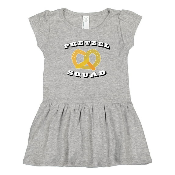 Inktastic Oktoberfest Pretzel Squad Girls Toddler Dress