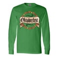 thumbnail image 1 of Inktastic Oktoberfest Pretzels and Leaves Long Sleeve T-Shirt, 1 of 5