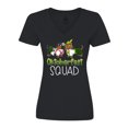 thumbnail image 1 of Inktastic Oktoberfest Squad- Cute Dachshunds in German Costumes Women's V-Neck T-Shirt, 1 of 5