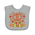thumbnail image 1 of Inktastic Oktoberfest Squad Fall Leaves Pretzel Boys or Girls Baby Bib, 1 of 4