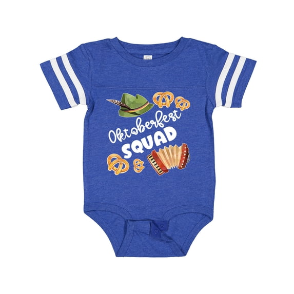 Inktastic Oktoberfest Squad Hat, Accordion, Pretzels Boys or Girls Baby Bodysuit