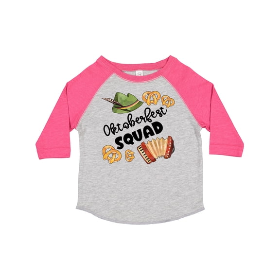 Inktastic Oktoberfest Squad Hat, Accordion, Pretzels Boys or Girls Toddler T-Shirt