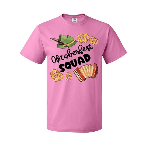 Inktastic Oktoberfest Squad Hat, Accordion, Pretzels T-Shirt