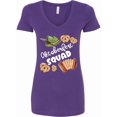 thumbnail image 1 of Inktastic Oktoberfest Squad Hat, Accordion, Pretzels Women's V-Neck T-Shirt, 1 of 5