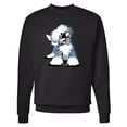 thumbnail image 1 of Inktastic Old English Sheepdog Adult Sweatshirt, 1 of 4