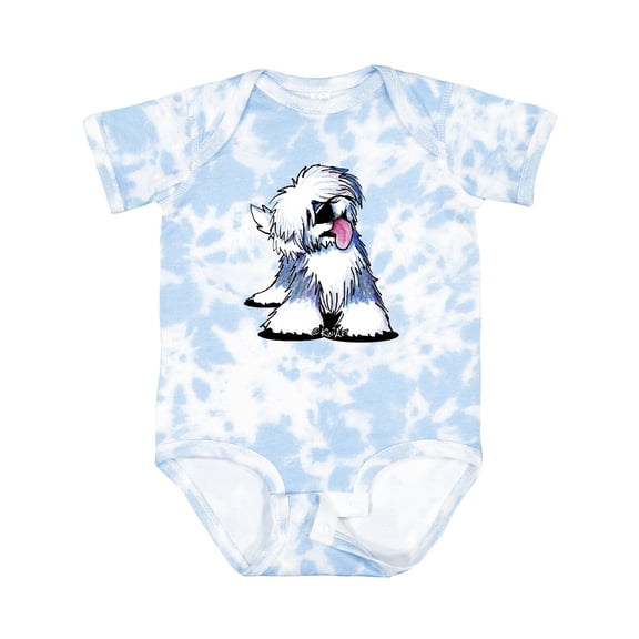 Inktastic Old English Sheepdog Boys or Girls Baby Bodysuit