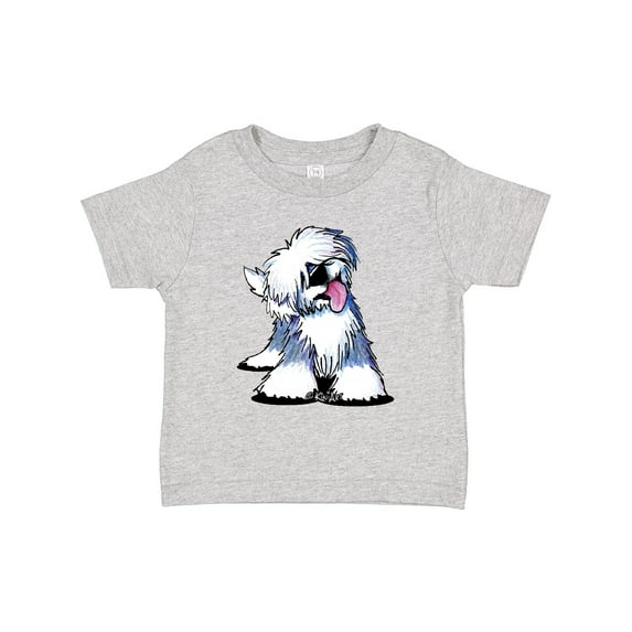 Inktastic Old English Sheepdog Boys or Girls Toddler T-Shirt