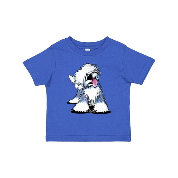 Inktastic Old English Sheepdog Boys or Girls Toddler T-Shirt