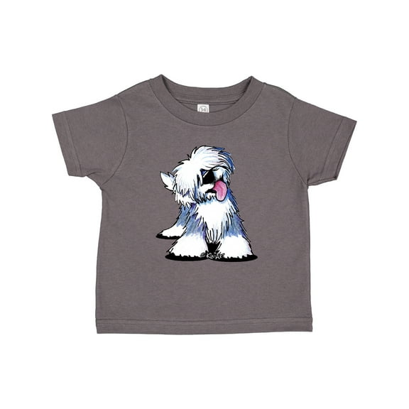 Inktastic Old English Sheepdog Boys or Girls Toddler T-Shirt