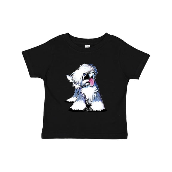 Inktastic Old English Sheepdog Boys or Girls Toddler T-Shirt