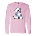 thumbnail image 1 of Inktastic Old English Sheepdog Long Sleeve T-Shirt, 1 of 5