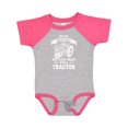 thumbnail image 1 of Inktastic Old Man Tractor Boys Baby Bodysuit, 1 of 5