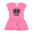 thumbnail image 1 of Inktastic Oldies but Goodies Records and Music Notes Gift Baby Girl Dress, 1 of 4