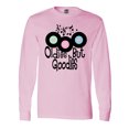 thumbnail image 1 of Inktastic Oldies but Goodies Records and Music Notes Long Sleeve T-Shirt, 1 of 5