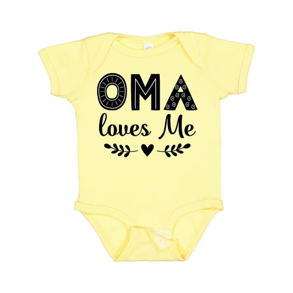 Inktastic Oma Baby Clothes Girls Baby Bodysuit