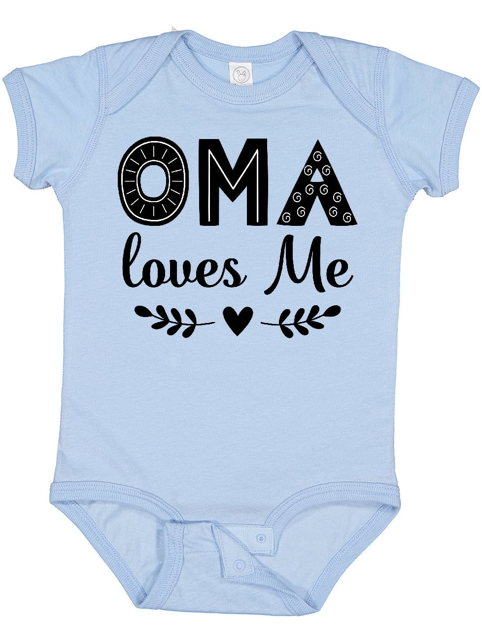 Inktastic Oma Baby Clothes Girls Baby Bodysuit