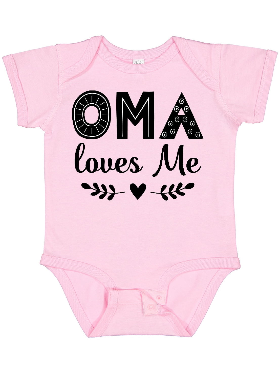 Inktastic Oma Baby Clothes Girls Baby Bodysuit