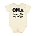 thumbnail image 1 of Inktastic Oma Baby Clothes Girls Baby Bodysuit, 1 of 5