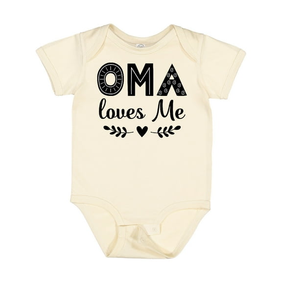 Inktastic Oma Baby Clothes Girls Baby Bodysuit
