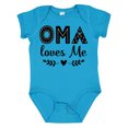 thumbnail image 1 of Inktastic Oma Baby Clothes Girls Baby Bodysuit, 1 of 5