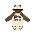 thumbnail image 1 of Inktastic Oma Baby Clothes Girls Long Sleeve Baby Bodysuit, 1 of 5