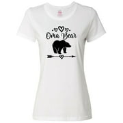 Inktastic Oma Bear Grandma Women's T-Shirt