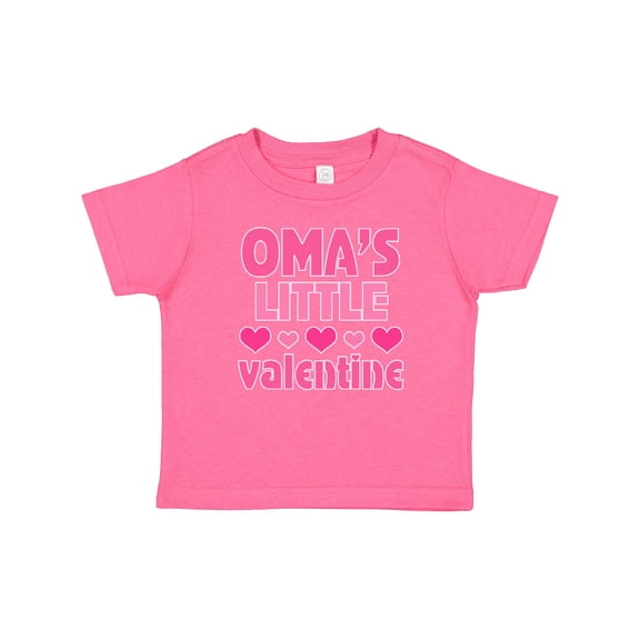 Inktastic Oma Little Valentine Grandchild Girls Baby T-Shirt