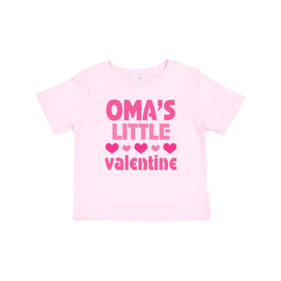 Inktastic Oma Little Valentine Grandchild Girls Baby T-Shirt
