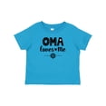 thumbnail image 1 of Inktastic Oma Loves Me Girl Grandchild Girls Baby T-Shirt, 1 of 5