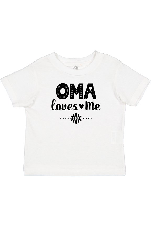Oma Loves Me Girl Grandchild Girls Baby T-Shirt