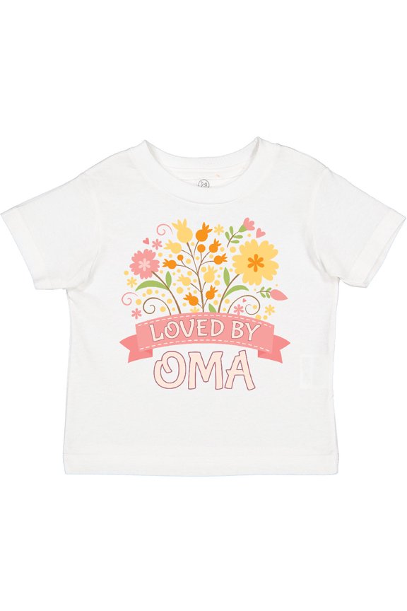 Oma Loves Me Granddaughter for Girl Girls Toddler T-Shirt