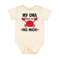 thumbnail image 1 of Inktastic Oma Loves Me Grandson Boys or Girls Baby Bodysuit, 1 of 5