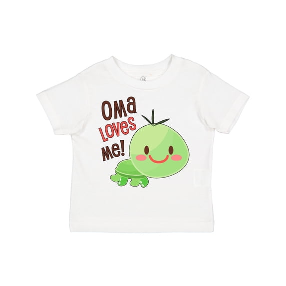Inktastic Oma Loves Me- cute turtle Boys or Girls Toddler T-Shirt