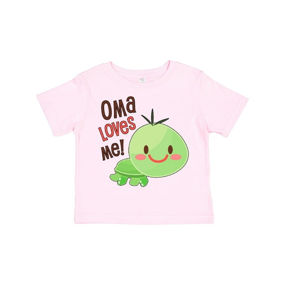 Inktastic Oma Loves Me- cute turtle Boys or Girls Toddler T-Shirt