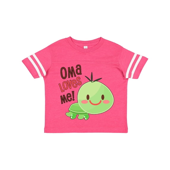 Inktastic Oma Loves Me- cute turtle Boys or Girls Toddler T-Shirt
