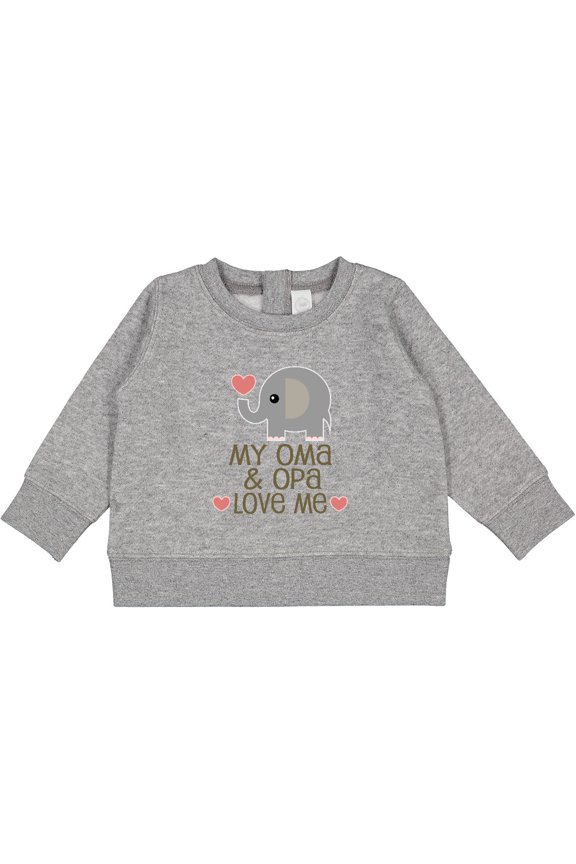 Oma and Opa Love Me Baby Sweatshirt