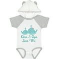 thumbnail image 1 of Inktastic Oma and Opa Love Me Boys or Girls Baby Bodysuit, 1 of 5
