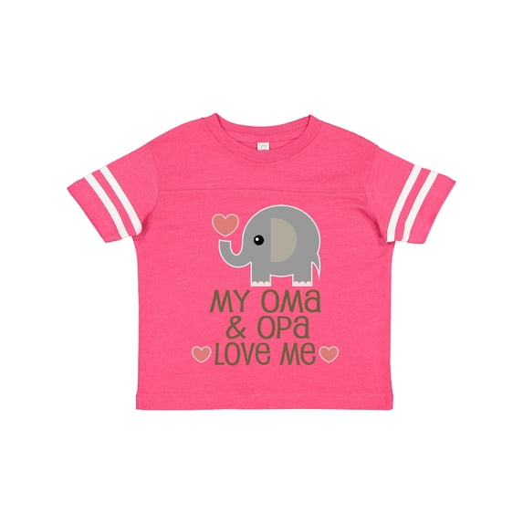 Inktastic Oma and Opa Love Me Boys or Girls Toddler T-Shirt