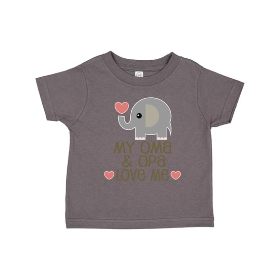 Inktastic Oma and Opa Love Me Boys or Girls Toddler T-Shirt