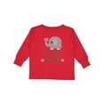 thumbnail image 1 of Inktastic Oma and Opa Love Me Gift Boys or Girls Long Sleeve Toddler T-Shirt, 1 of 5